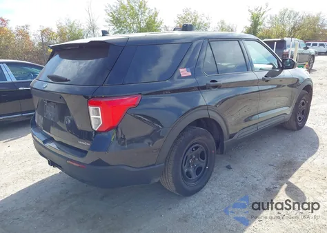 2022 Ford Police Interceptor from USA, damaged, VIN 1FM5K8AB9NGB04320